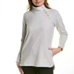 J. McLaughlin Marisa Top Mock Neck Tunic Sweater